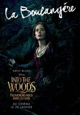 INTO THE WOODS  - Poster : La boulangère