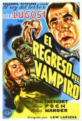 EL REGRESO DEL VAMPIRO - Poster