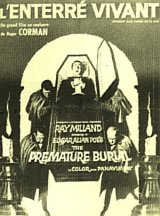 PREMATURE BURIAL, THE Poster 1
