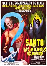 SANTO CONTRA LAS MUJERES VAMPIRO - Poster