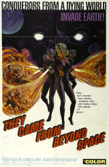 THEY CAME FROM BEYOND SPACE Poster 1