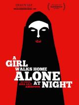 A GIRL WALKS HOME ALONE AT NIGHT