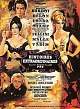 
                    Affiche de HISTOIRES EXTRAORDINAIRES (1968)