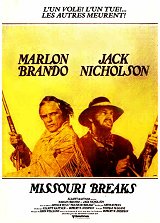 
                    Affiche de MISSOURI BREAKS (1976)