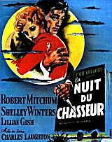 
                    Affiche de LA NUIT DU CHASSEUR (1955)