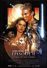 
                    Affiche de STAR WARS : EPISODE II - L'ATTAQUE DES CLONES (2002)