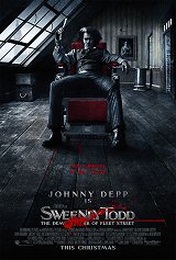 
                    Affiche de SWEENEY TODD, LE DIABOLIQUE BARBIER DE FLEET STREET (2007)