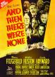 AND THEN THERE WERE NONE DVD Zone 1 (USA) 