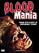BLOOD MANIA DVD Zone 1 (USA) 