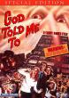 GOD TOLD ME TO DVD Zone 0 (USA) 
