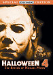 HALLOWEEN 4 : THE RETURN OF MICHAEL MYERS DVD Zone 1 (USA) 