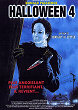 HALLOWEEN 4 : THE RETURN OF MICHAEL MYERS DVD Zone 2 (France) 