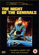 THE NIGHT OF THE GENERALS DVD Zone 2 (Angleterre) 