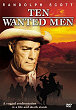 TEN WANTED MEN DVD Zone 1 (USA) 