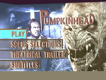 Menu 1 : PUMPKINHEAD (LE DEMON D'HALLOWEEN) 