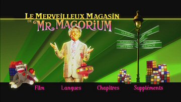 Menu 1 : MERVEILLEUX MAGASIN DE MR MAGORIUM, LE (MR MAGORIUM'S WONDER EMPORIUM)