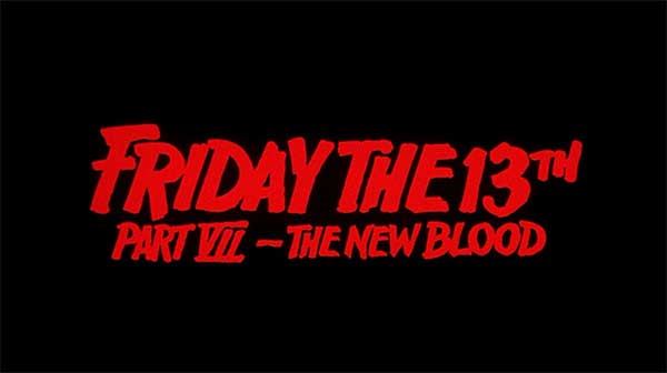 Header Critique : VENDREDI 13 CHAPITRE 7 : UN NOUVEAU DEFI (FRIDAY THE 13TH PART VII : THE NEW BLOOD)