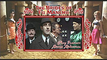 Menu 1 : BRIDES OF FU MANCHU (LES 13 FIANCEES DE FU MANCHU)