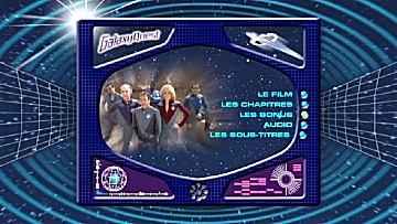 Menu 1 : GALAXY QUEST