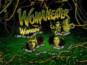 Menu 1 : WOMAN EATER, THE (WOMANEATER)