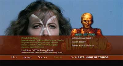 Menu 1 : HELL OF THE LIVING DEAD (BLU-RAY)