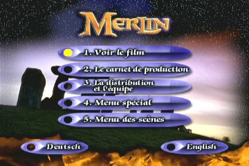 Menu 1 : MERLIN