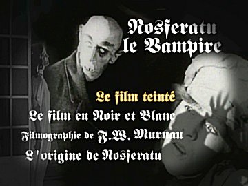 Menu 1 : NOSFERATU