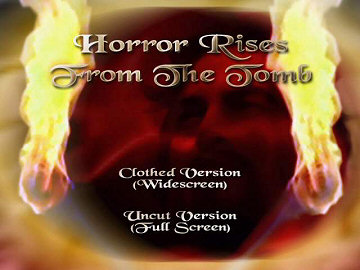 Menu 1 : HORROR RISES FROM THE TOMB (EL ESPANTO SURGE DE LA TUMBA)