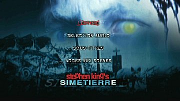 Menu 1 : SIMETIERRE 2 (PET SEMATARY II)