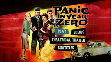 Menu 1 : PANIC IN YEAR ZERO ! (MIDNITE MOVIES)