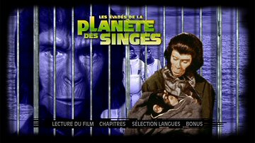 Menu 1 : EVADES DE LA PLANETE DES SINGES, LES (ESCAPE FROM THE PLANET OF THE APES)