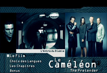 Menu 1 : CAMELEON : L'ANTRE DU DIABLE, LE (THE PRETENDER : ISLAND OF THE HAUNTED)