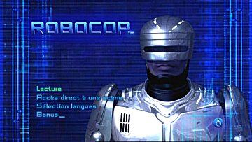 Menu 1 : ROBOCOP