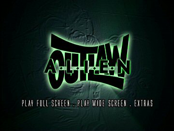 Menu 1 : ALIEN OUTLAW