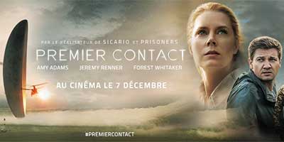 Header Critique : PREMIER CONTACT (ARRIVAL)