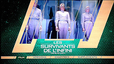 Menu 1 : SURVIVANTS DE L'INFINI, LES (THIS ISLAND EARTH)