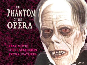 Menu 1 : FANTOME DE L'OPERA, LE (PHANTOM OF THE OPERA) - KVP