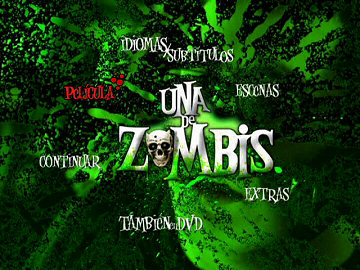 Menu 1 : UNA DE ZOMBIS