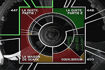 Menu 1 : STAR TREK : DEEP SPACE NINE - SAISON 3