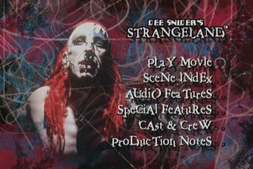 Menu 1 : STRANGELAND