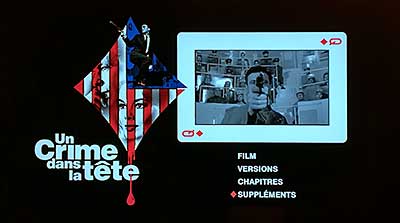 Menu 1 : UN CRIME DANS LA TETE (THE MANCHURIAN CANDIDATE)