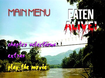 Menu 1 : EATEN ALIVE (LA SECTE DES CANNIBALES)