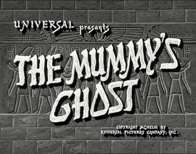 Header Critique : FANTOME DE LA MOMIE, LE (THE MUMMY'S GHOST)