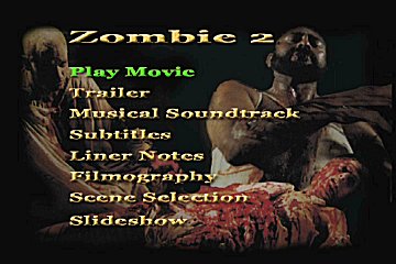 Menu 1 : ZOMBIE 2 (L'ENFER DES ZOMBIES)