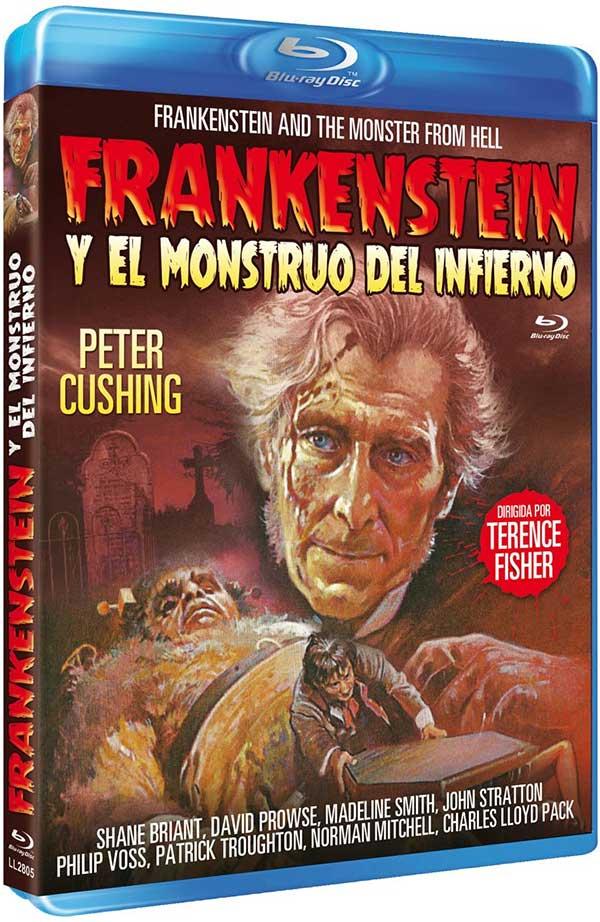 FRANKENSTEIN AND THE MONSTER FROM HELL Blu-ray Zone B (Espagne)