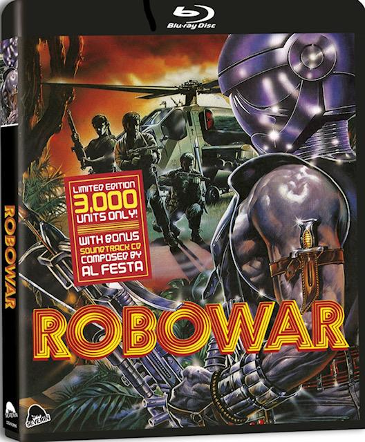 ROBOWAR Blu-ray Zone 0 (USA) 