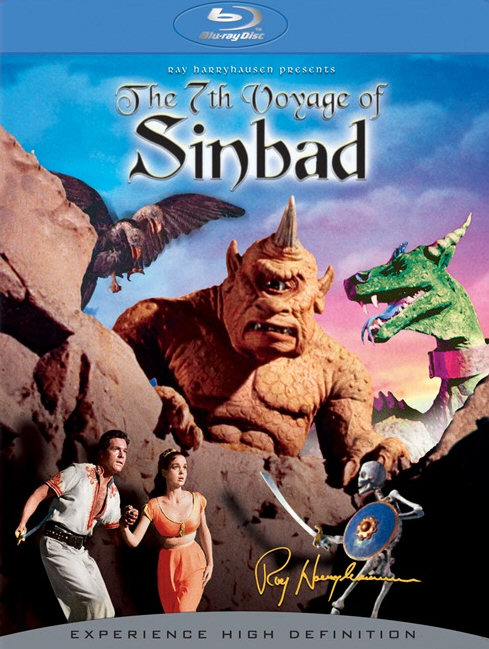 THE SEVENTH VOYAGE OF SINBAD Blu-ray Zone A (USA) 
