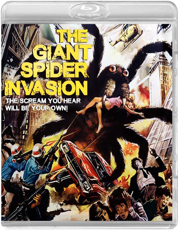 THE GIANT SPIDER INVASION Blu-ray Zone A (USA)