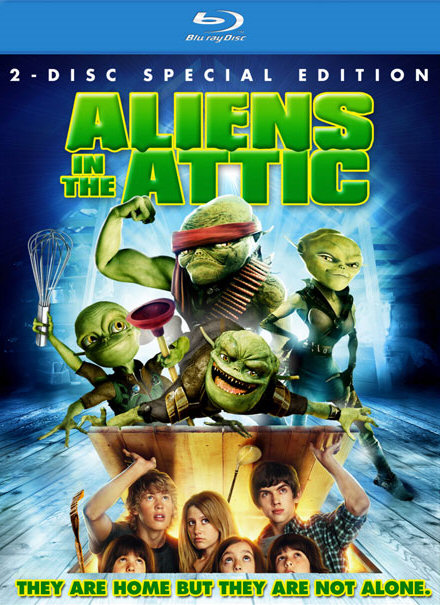 ALIENS IN THE ATTIC Blu-ray Zone A (USA) 