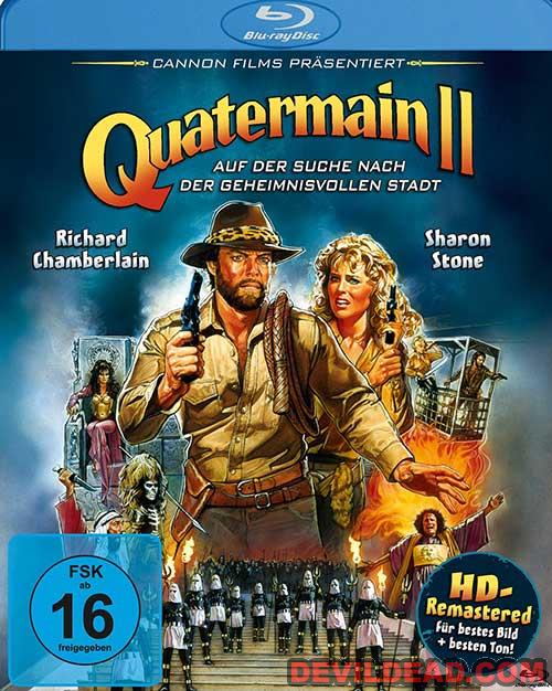 ALLAN QUATERMAIN AND THE LOST CITY OF GOLD Blu-ray Zone B (Allemagne) 